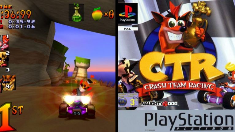Character In Crash Team Racing Game, Lets Nostalgic With This Game !
